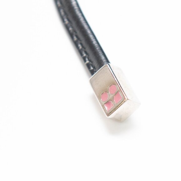 Kate Spade "Maddie" Nylon Drawstring Shoulder Bag Snakeskin Strap 2000s Black - Picture 8 of 12